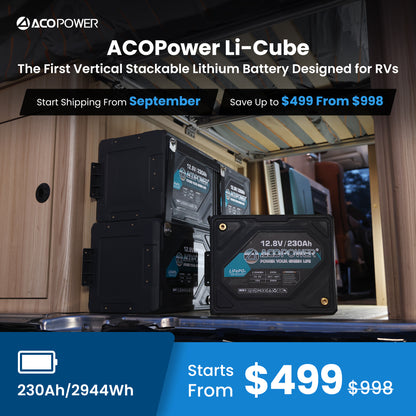 $10 ACOPower Li-Cube Battery Deposit-Reservation